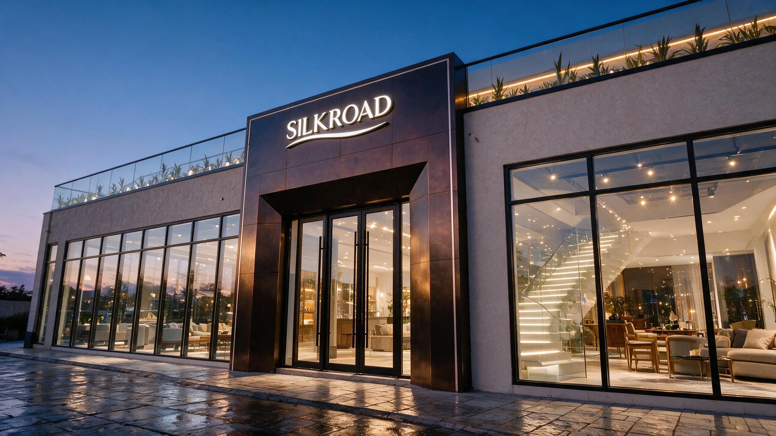 Saudi showroom exterior